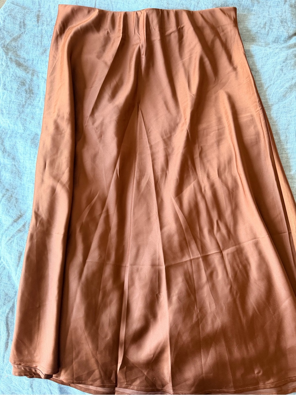 Amazon Women's Rust A-Line Skirt